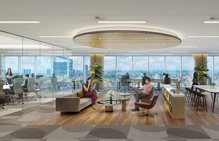 High Zone Office Facing Marina Bay