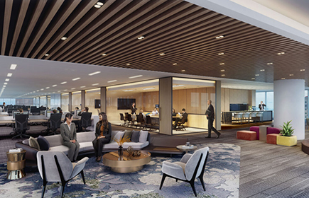 High Zone Office Facing The City