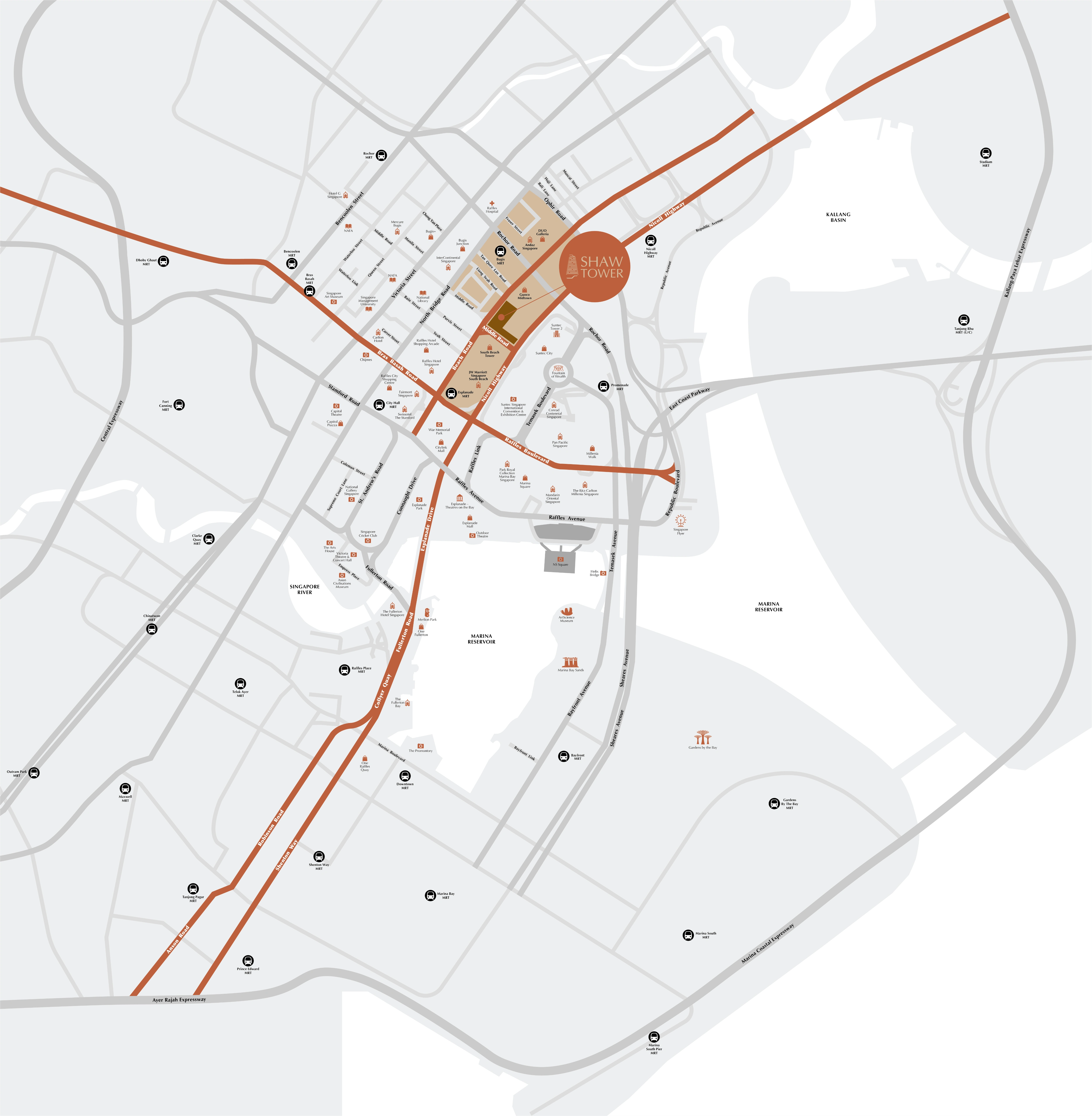 Static map image of location mobile view