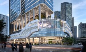 Singapore New Shaw Tower Well Underway