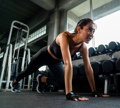 Gym and end of trip facilities